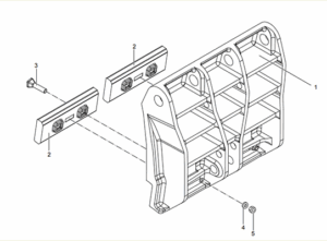 Prallschwinge passend für Kleemann MR 130 EVO