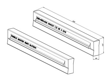 Schlagleisten für Rubble Master RM 100 – langlebige Ersatzteile aus martensitischem Stahl mit Keramikeinlage