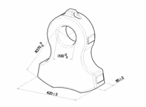 Hammer passend für Metso Lindemann