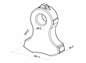 Hammer passend für Metso Lindemann