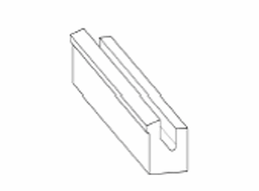 Prallplatte aus Manganstahl, kompatibel mit Hazemag, Ersatzteil für Prallbrecher
