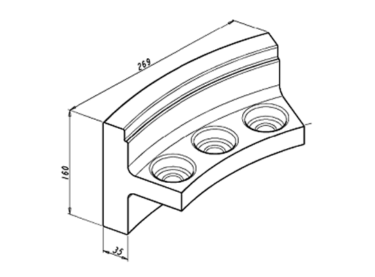 Tischumfangschutz passend für Magotteaux Mag’Impact 2100