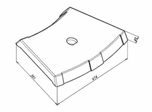 Deckelschutz passend für Magotteaux Mag’Impact 2100