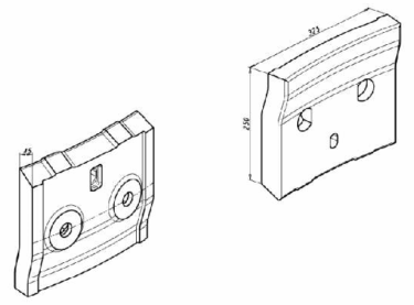 Gehäuseschutz passend für Magotteaux Mag’Impact 2400