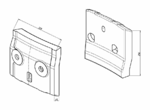 Gehäuseschutz passend für Magotteaux Mag’Impact 2400