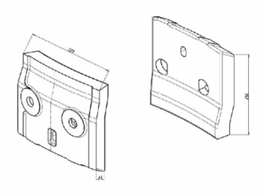 Gehäuseschutz passend für Magotteaux Mag’Impact 2400