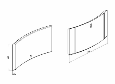 Tunnelschutz passend für Magotteaux Mag’Impact 2400