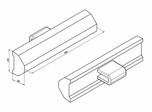 Prallplatte passend für BHS