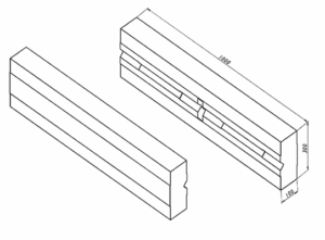 Schlagleiste passend für Kleemann SPH 10/50