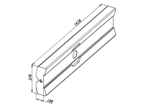 Schlagleiste passend für Kleemann SHB 17