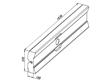 Schlagleiste passend für Kleemann SHB 17