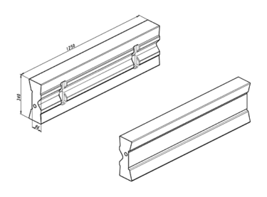 Schlagleiste passend für Kleemann SHB 12
