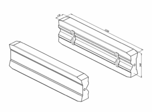 Schlagleiste passend für GIPO P 127