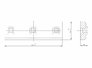 Prallplatte passend für Kleemann SHB 12