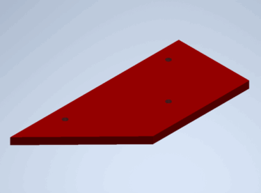 Schleißblech passend für Rubble Master RM 90GO!