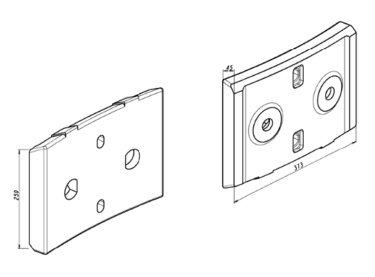 Gehäuseschutz passend für Magotteaux Mag’Impact 2400
