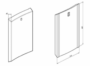 Gehäuseschutz passend für Magotteaux Mag’Impact 2400