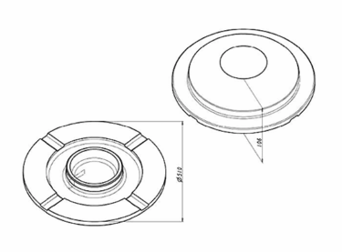 Teller passend für Magotteaux Mag’Impact