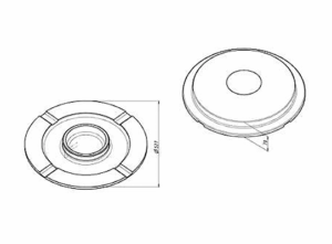 Teller passend für Magotteaux Mag’Impact 2400