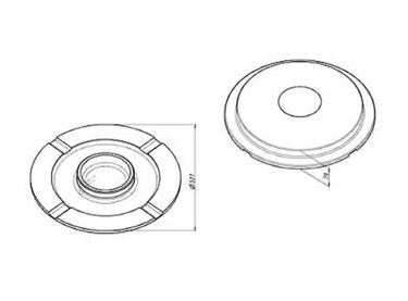 Teller passend für Magotteaux Mag’Impact 2400