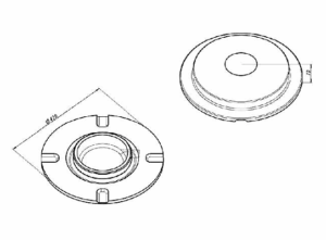 Teller passend für Magotteaux Mag’Impact 2100