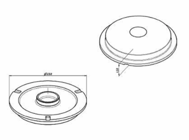 Teller passend für Magotteaux Mag’Impact 2700