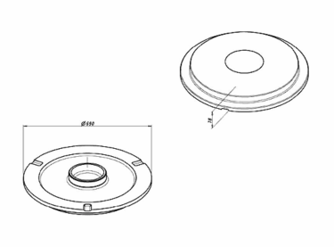 Teller passend für Magotteaux Mag’Impact 2700