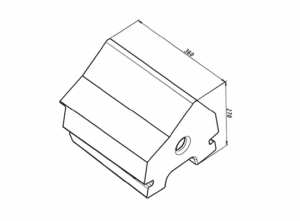 Prallplatte passend für Magotteaux Mag’Impact 2700