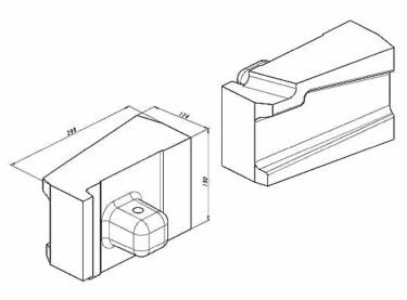 Schleuderplatte passend für Magotteaux Mag’Impact 2100