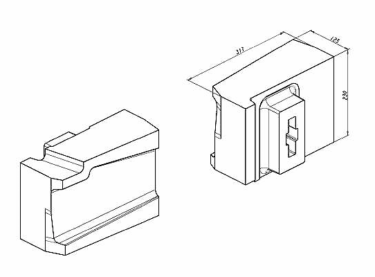 Schleuderplatte passend für Magotteaux Mag’Impact 2400