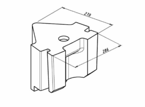 Prallplatte passend für Magotteaux Mag’Impact 2400