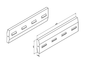 Schlagleiste passend für Böhringer KDS RC 14
