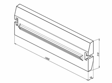 Schlagleiste passend für Böhringer KDS RC 10