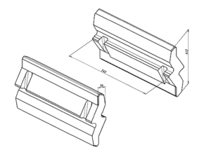 Schlagleiste passend für Hazemag AP 5