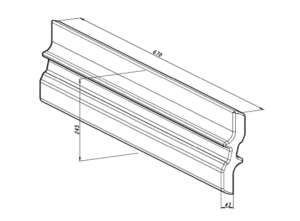Schlagleiste passend für Hazemag AP 6