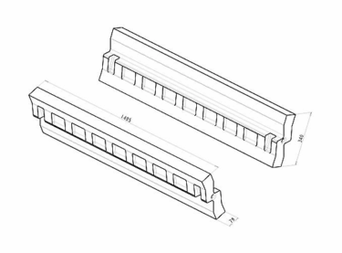Schlagleiste passend für Hazemag AP 5