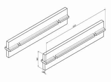 Schlagleiste passend für Hazemag AP 7