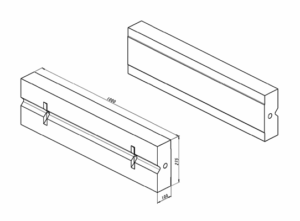Schlagleiste passend für Hazemag APS 1010