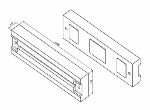 Schlagleiste passend für Hazemag APK 1010