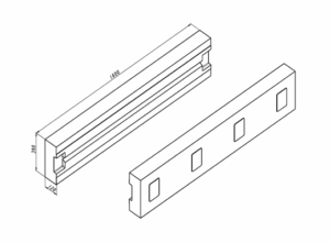 Schlagleiste passend für Hazemag APP 1416