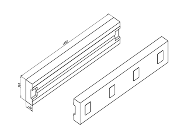 Schlagleiste passend für Hazemag APP 1416