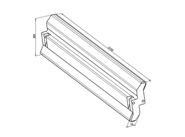 Schlagleiste passend für Hazemag AP 7