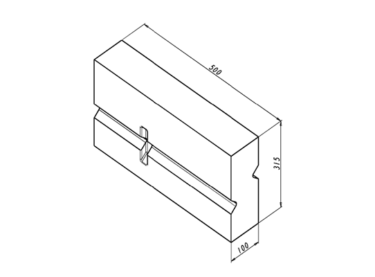 Schlagleiste passend für Hazemag APK 105