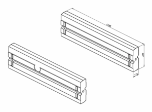Schlagleiste passend für Hazemag