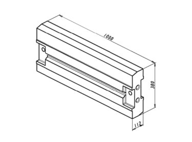 Schlagleiste passend für Hazemag APP 1310