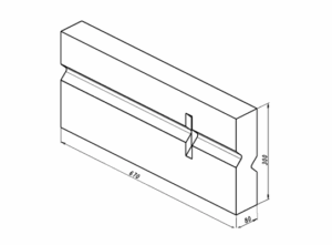 Schlagleiste passend für Hazemag APKH 1014