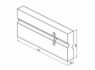 Schlagleiste passend für Hazemag APKH 1014