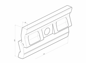 Schlagleiste passend für Hazemag