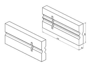 Schlagleiste passend für Hazemag APK 40
