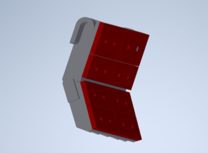 Vorderes Prallwerkgestell O&K 125/125